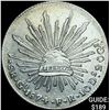 Image 1 : 1874Go FR Mexico Silver 8 Reales Cap&Ray CHOICE AU