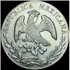 Image 2 : 1874Go FR Mexico Silver 8 Reales Cap&Ray CHOICE AU