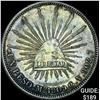 1909Mo GV Mexico UN Silver Peso CHOICE AU