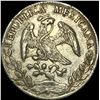Image 2 : 1889Cm AM Mexico Silver 8 Reales Cap&Ray NEARLY UNCIRCULATED
