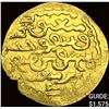 1295 AD Crusadtes Ilkhanins Gold Dinar .1305oz NEARLY UNCIRCULATED