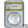 Image 1 : 1899 Morgan Silver Dollar PGA MS65