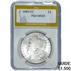Image 1 : 1883-CC Morgan Silver Dollar PGA MS65
