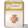 Image 1 : 1885 Indian Head Cent PGA MS64 RED