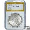 Image 1 : 1878 Morgan Silver Dollar PGA MS65