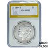 1894-S Morgan Silver Dollar PGA MS63