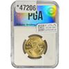 Image 2 : 1987 $25 1/2 OZ Gold Eagle PGA MS70