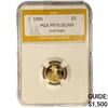 Image 1 : 1995 $5 Gold Eagle 1/10 OZ PGA PR70 DCAM