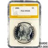 Image 1 : 1886 Morgan Dollar PGA MS66 SILVER