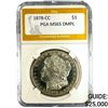 Image 1 : 1878-CC Morgan Dollar PGA MS65 DMPL SILVER