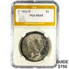 1922-D Peace Dollar PGA MS64 SILVER