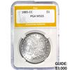 Image 1 : 1885-CC Morgan Silver Dollar PGA MS65
