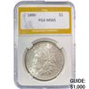 1890 Morgan Silver Dollar PGA MS65