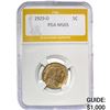 1929-D Buffalo Nickel PGA MS65