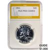 Image 1 : 1961 Franklin Half Dollar PGA PR65 CAMEO