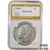 1893 Morgan Silver Dollar PGA AU58