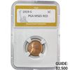 1919-S Lincoln Wheat 1 Cent PGA MS65 RED