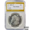 Image 1 : 1881-O Morgan Silver Dollar PGA MS64