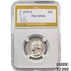 1932-S Washington Quarter PGA MS64