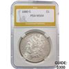 1880-S Morgan Silver Dollar PGA MS64