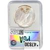 Image 2 : 1921 Peace Silver Dollar PGA MS64
