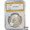 1883 Morgan Silver Dollar PGA MS65