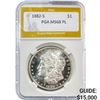 1882-S Morgan Silver Dollar PGA MS68 PL