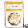 Image 1 : 1881-CC Morgan Dollar PGA MS65