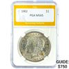 Image 1 : 1902 Morgan Silver Dollar PGA MS65