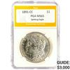 Image 1 : 1891-CC Morgan Dollar PGA MS65