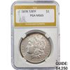 Image 1 : 1878 7/8TF Morgan Silver Dollar PGA MS65