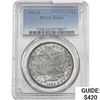 Image 1 : 1921-S Morgan Silver Dollar PCGS MS63