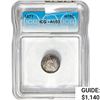 1871 Seated Liberty Half Dime ICG AU53