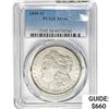 1889-O Morgan Silver Dollar PCGS AU58  58