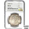 Image 1 : 1878-S Morgan Silver Dollar NGC MS63