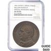 Image 1 : 1901 Wm McKinnely Official Inaugral Medal NGC AU58 BN