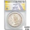 Image 1 : 1882-O Morgan Silver Dollar ANACS MS62