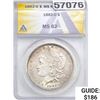 Image 1 : 1882-O Morgan Silver Dollar ANACS MS62
