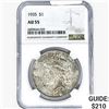 Image 1 : 1935 Silver Peace Dollar NGC AU55