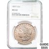 Image 1 : 1897-S Morgan Silver Dollar NGC MS63