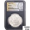 Image 1 : 1884-O Morgan Dollar NGC MS62