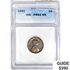 1952 Wheat Cent ICG PR63 RB