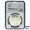 1923-S Silver Peace Dollar NGC AU58