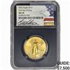 Image 1 : 2022 1/2oz $25 Gold Eagle NGC MS70