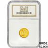 Image 1 : 1912 $2.50 Gold Quarter Eagle NGC MS61