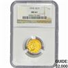 Image 1 : 1910 $2.50 Gold Quarter Eagle NGC MS61