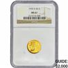 Image 1 : 1925-D $2.50 Gold Quarter Eagle NGC MS61