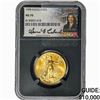 Image 1 : 1998 1/2oz $25 Gold Eagle NGC MS70