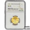 Image 1 : 1991-1995 W .242oz Gold $5 WWII NGC MS70