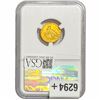 Image 2 : 1914 $2.50 Gold Quarter Eagle NGC MS61